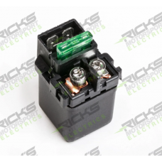 Rick's Motorsports Electrics Universal Starter Solenoid for Honda CRF250L '09-20, SH150I '00-20, CB500F '13-20, CB500X '12-20, CB599F '98-13, CB919F '01-07